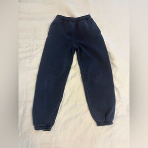 Aritzia - Mega Fit Sweatfleece Sweatpants - Admiral - Size 2XS